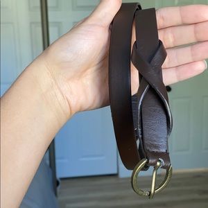 Thin Brown Belt